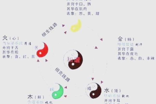 五形对应方位春夏秋冬四季剖析