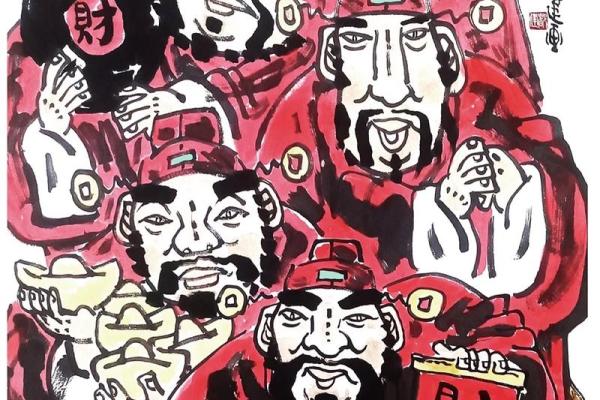 招财进宝五路财神都叫什么名字
