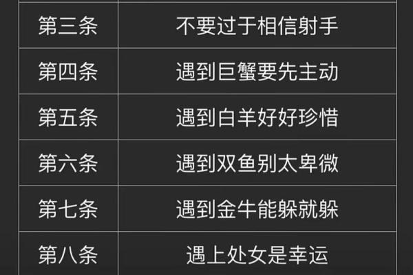 陶白白说十月份星座运势