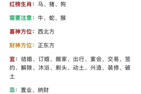 属马的生辰吉日