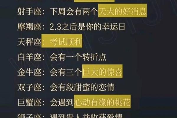 微博陶白白本周星座运势