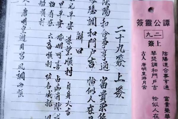 恊天大帝灵签