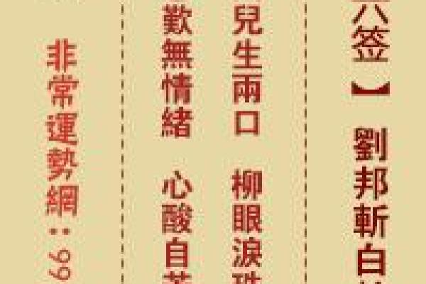 佛祖灵签解签十四家门