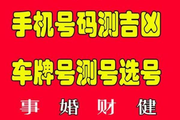 电话吉祥号码吉凶测试打分