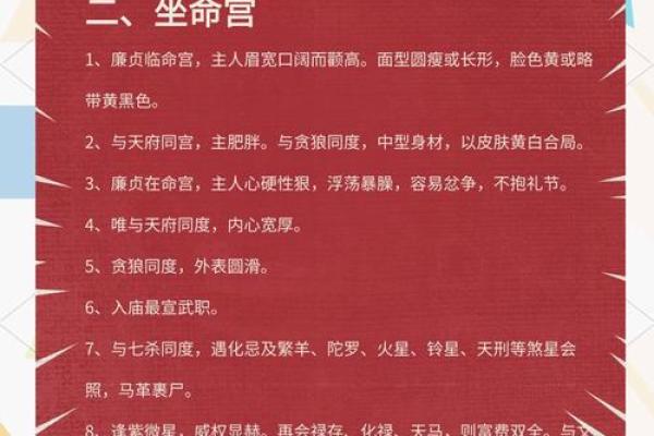 廉贞星坐守官禄宫紫微斗数大成
