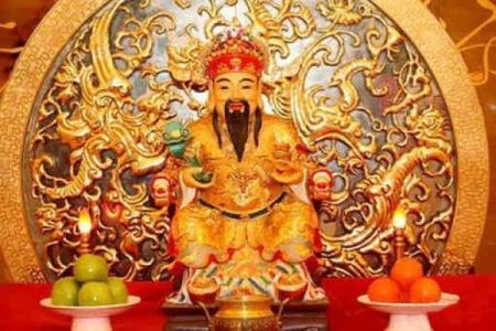 家中文财神摆放位置图片，家中文财神爷的摆放位置？