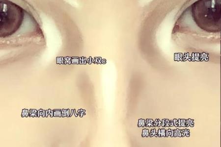眼睛是倒八字