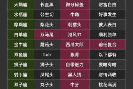 12星座适合什么发型有图