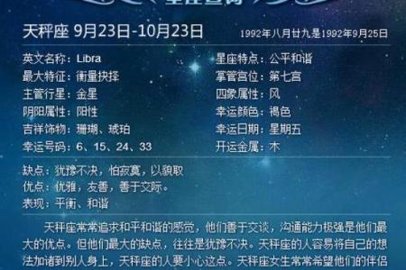 生日命运：九月十五是什么星座