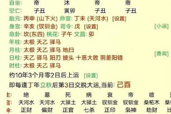 八字嫁娶吉日明细