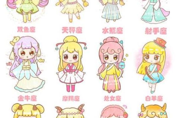 十二星座适合的公主汉服
