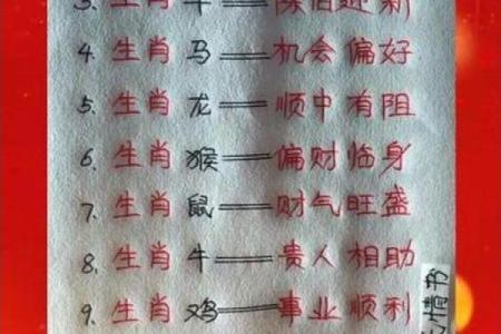 12生肖星座运势完整版