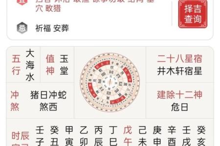 老黄历之每日宜忌十二生肖运势