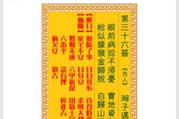 观音灵签二十二解签