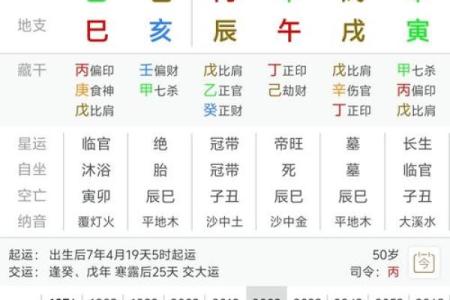八字寅申巳亥