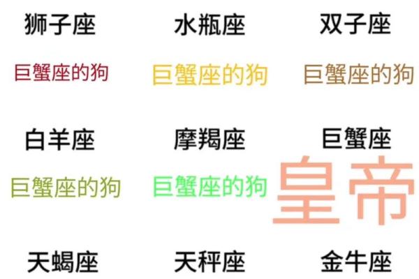 最宠巨蟹女的星座男