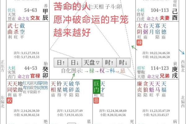 紫薇斗数命盘怎么看