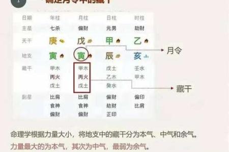 八字月令格局口诀