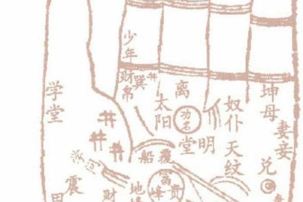 手相-掌丘算命图解