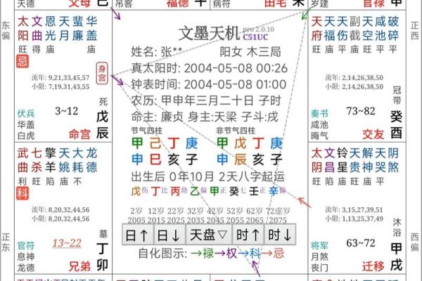 紫微斗数案例25健康：抑郁的命盘啥样？你在什么时间渡劫？