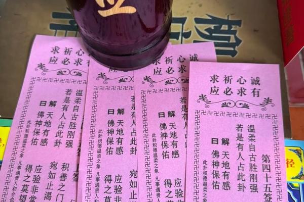 菩萨灵签在线抽签解签财神签