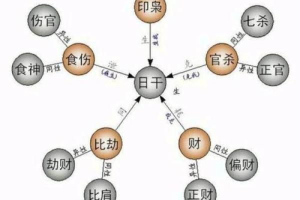 宫位十神看八字
