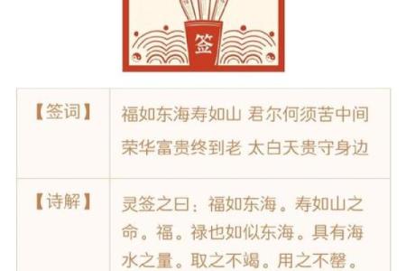 王爷灵签解签详解
