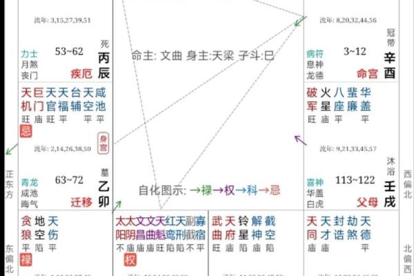 紫薇斗数迁移宫有太阳巨门