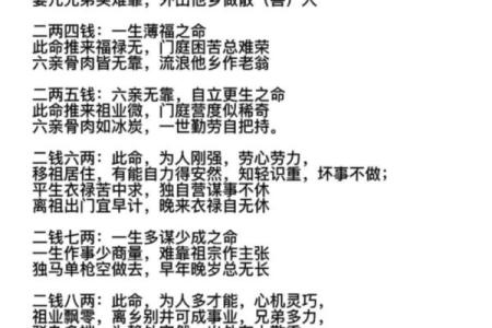 人生八字预测