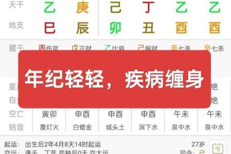 八字与疾病的关系，易生病的八字有哪些特征？_1