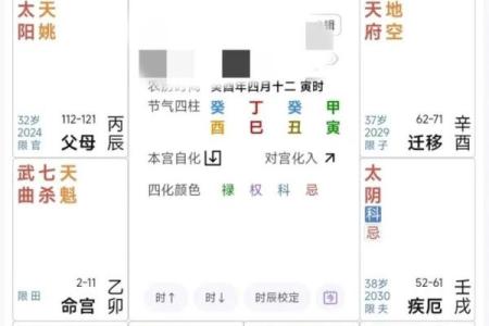 紫薇斗数与四柱