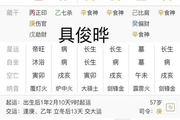 八字火命