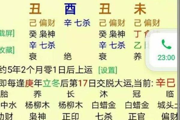 八字生我
