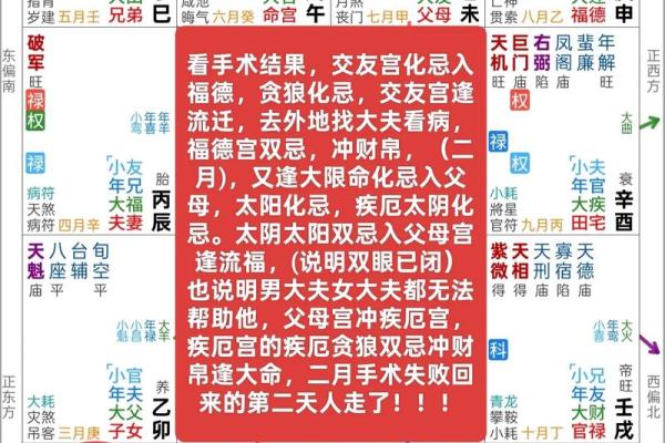 紫薇斗数小儿夭折