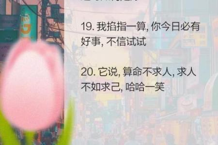 小伙给别人算命搞笑说说