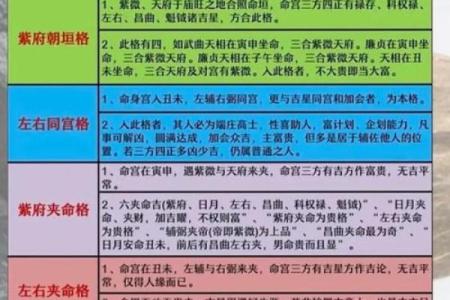紫薇斗数官禄宫台辅