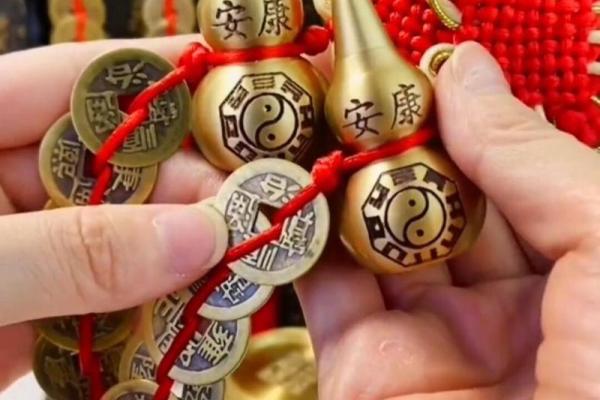 风水铜钱十帝钱可以挂在大门后面吗