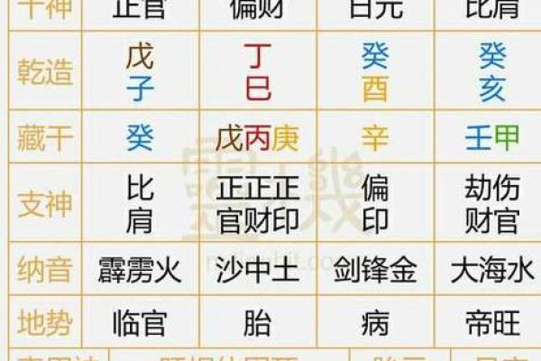生辰八字排盘,生辰八字排盘算命详解