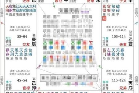 紫薇斗数运势曲线图