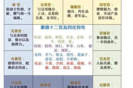 紫薇斗数流年宫位怎么看