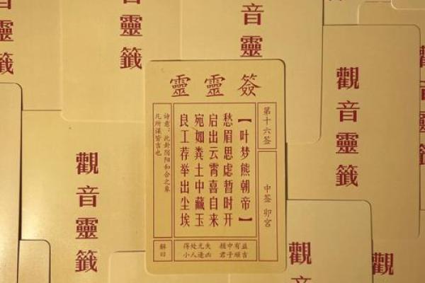 观音灵签解签大全第56签