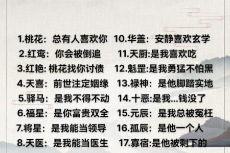 四柱八字神煞